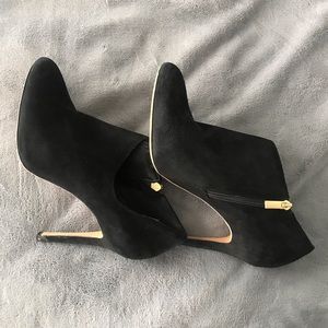 BCBG Heel Suede Boots